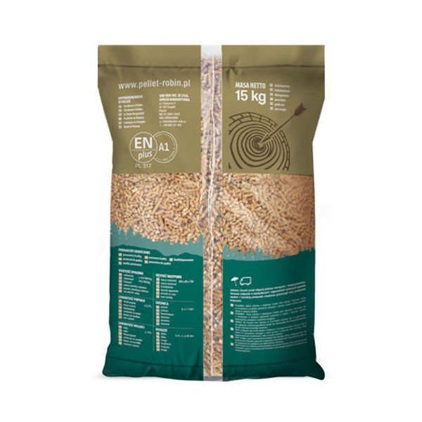 Pellet de madera Robin 15 kg - Imagen 3