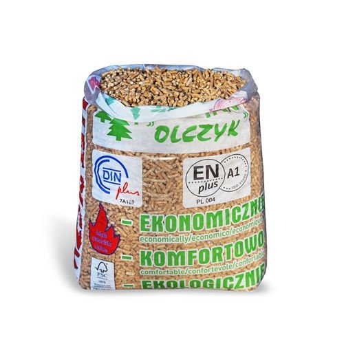 Pellet de madera Olczyk 15 kg - Imagen 2