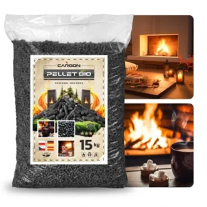 Pellet de turba y madera – Carbon 8 mm