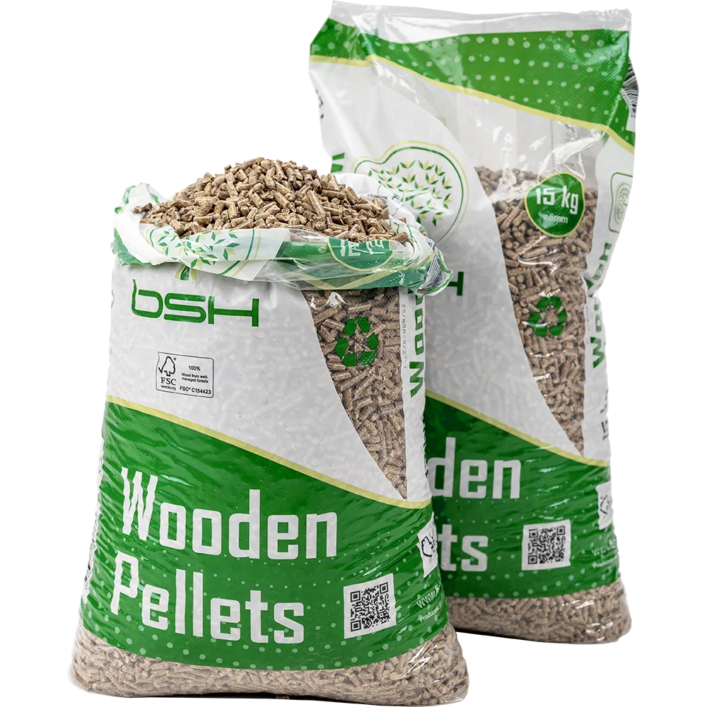 Pellet de madera BSH A2 15 kg - Imagen 6