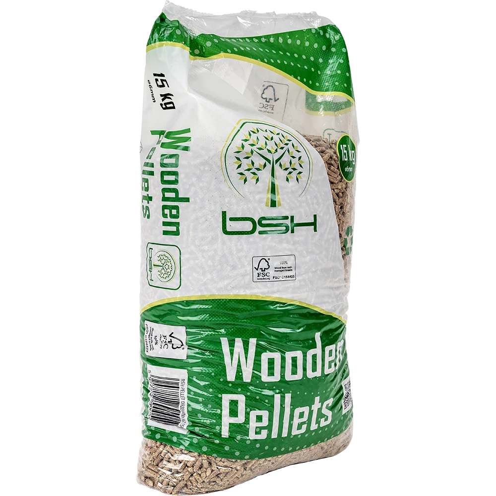 Pellet de madera BSH A2 15 kg - Imagen 3