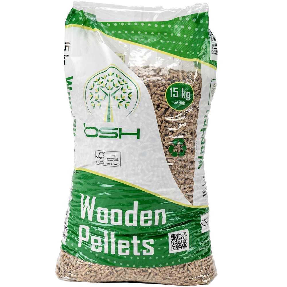 Pellet de madera BSH A2 15 kg