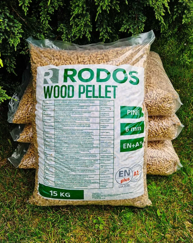 Pellet de madera Rodos 15 kg - Imagen 3
