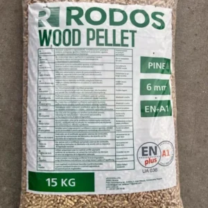 Alternative view of Pellet de madera Rodos 15 kg