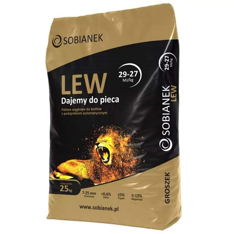 Carbón guisante Sobianek LEW 1000 kg
