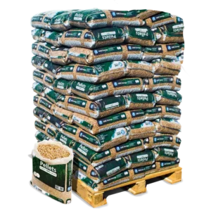 Alternative view of Pellets GME Energy – Palet 77 Sacos