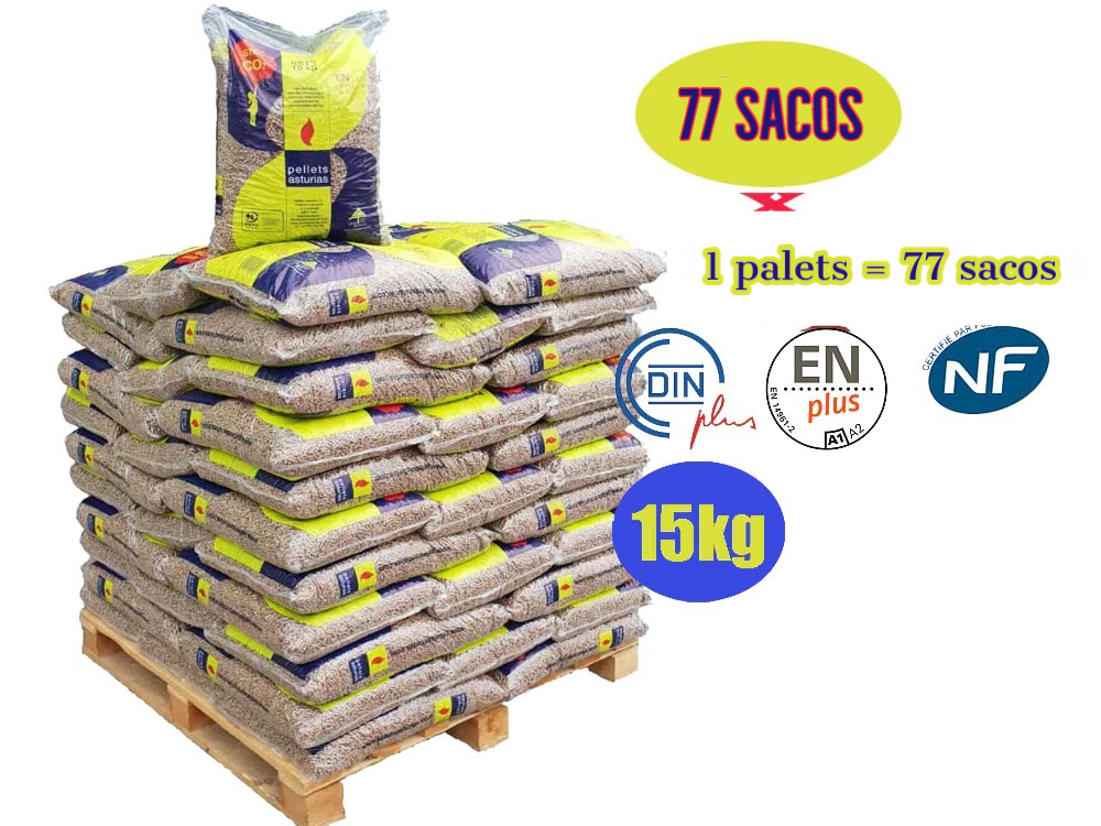Pellets Asturias – Palet 77 Sacos - Imagen 2