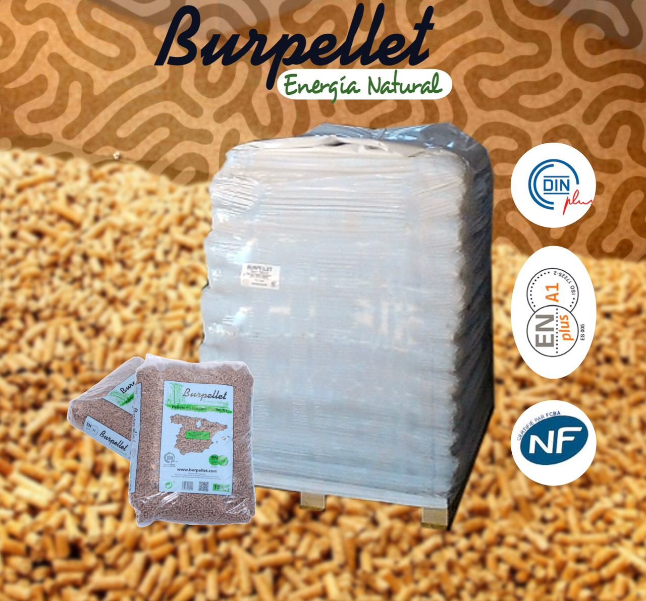 Pellets Burpellet – Palet 77 Sacos - Imagen 4