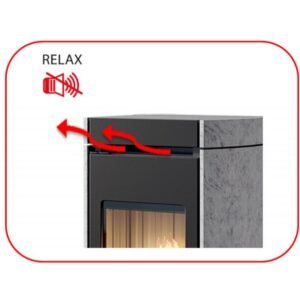 Alternative view of Estufa EDILKAMIN de Pellets, Canalizable Mod. LENA PLUS